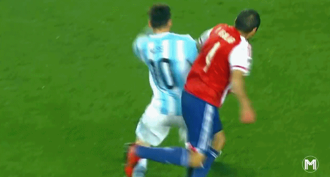 感受梅西的破坏力！所到之处人仰马翻