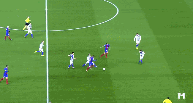 感受梅西的破坏力！所到之处人仰马翻