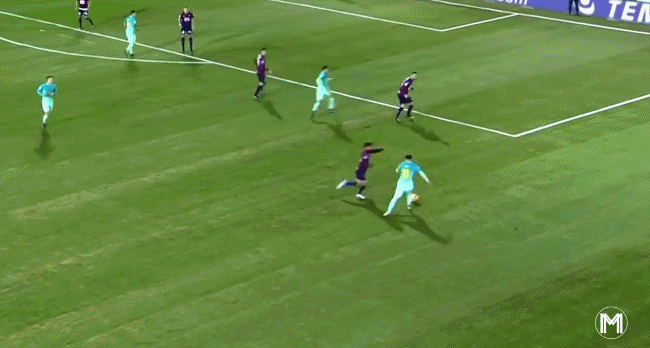 感受梅西的破坏力！所到之处人仰马翻