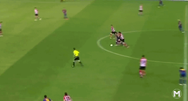 感受梅西的破坏力！所到之处人仰马翻