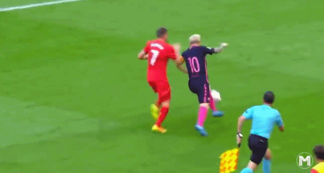 感受梅西的破坏力！所到之处人仰马翻