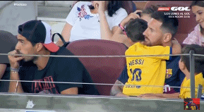 梅西父爱宠溺的一面 儿子太萌