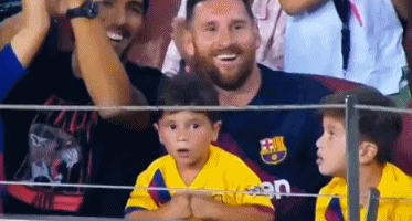 梅西父爱宠溺的一面 儿子太萌