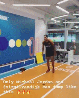 今年范戴克又来挑战，轻松完成目标