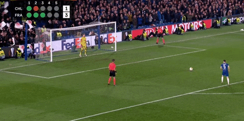 切尔西天王另类点球太稳了