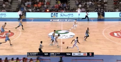 CBA第7轮：广东绝杀新疆精彩合集