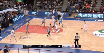 CBA第7轮：广东绝杀新疆精彩合集