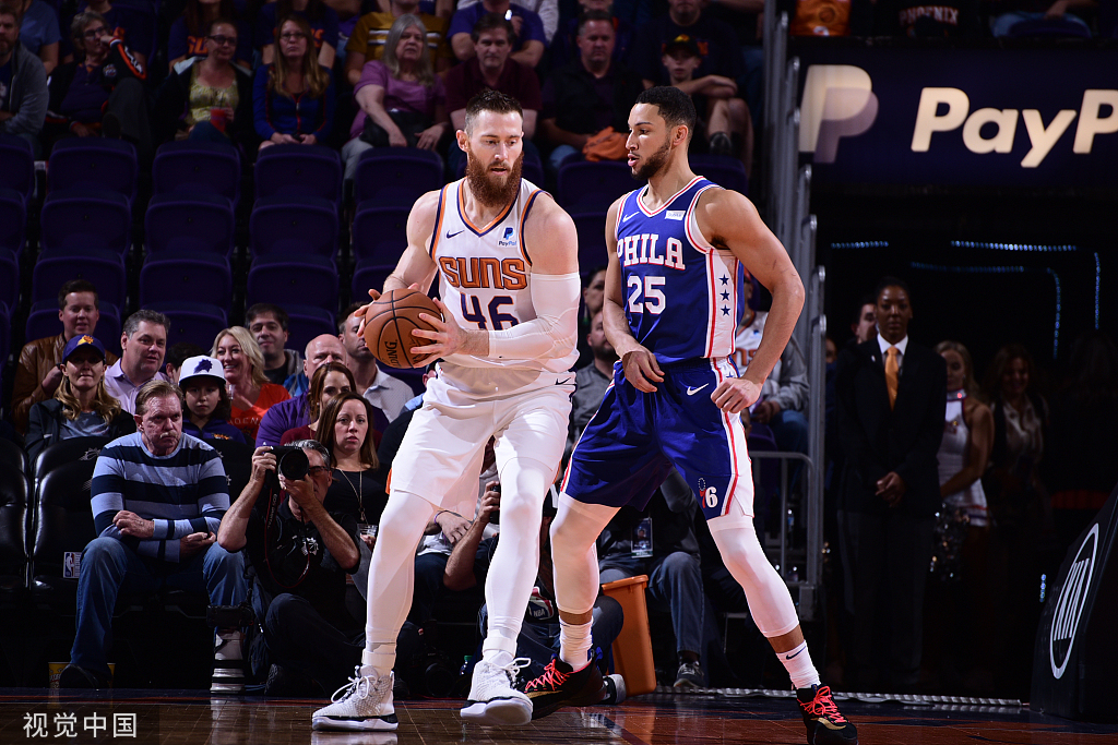 [NBA常规赛]76人109-114太阳