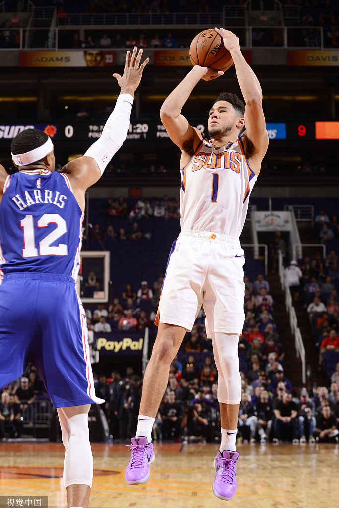 [NBA常规赛]76人109-114太阳