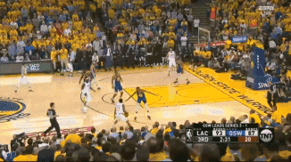 一轮季后赛两次打哭勇士的男人！这是洛杉矶最强的23号啊