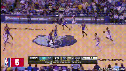 不仅萌还帅！库里生涯十佳球