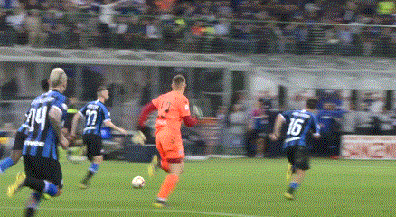 老将横梁3救险 国米赢得太刺激