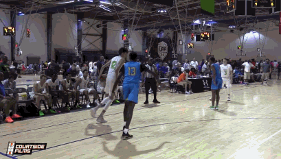 不敢撞怕他断!2米13只有172斤!瘦成这样却场均5.8帽!全美最强中锋