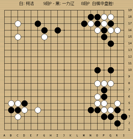 动图棋谱-三国龙星战决赛 柯洁胜一力辽夺冠_高清图集_新浪网