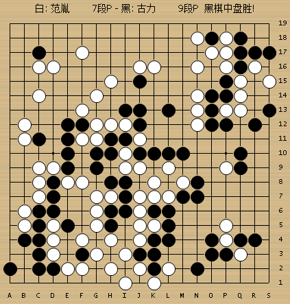 动图棋谱-棋圣战古力胜范胤 檀啸击败韩一洲_高清图集_新浪网