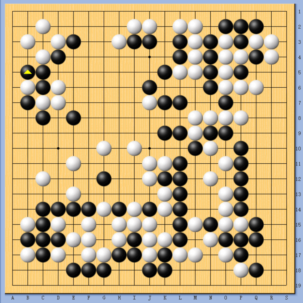 动图棋谱-人机大战第二局 柯洁执白中盘负alphago_高清图集_新浪网