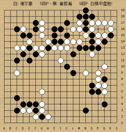 动图棋谱-lg杯八强柯洁胜申真谞