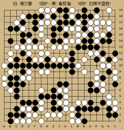 动图棋谱-lg杯八强柯洁胜申真谞