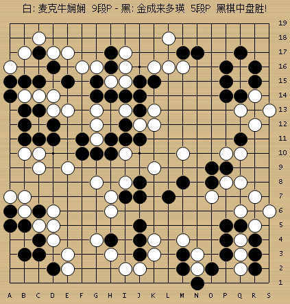 在福州吴清源围棋会馆进行,最终江铸久芮乃伟执黑中盘胜牛力力牛荣子