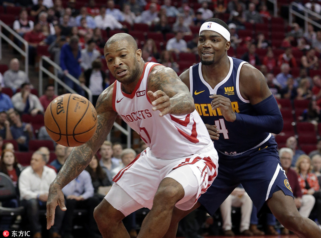 PJ塔克今天很神勇