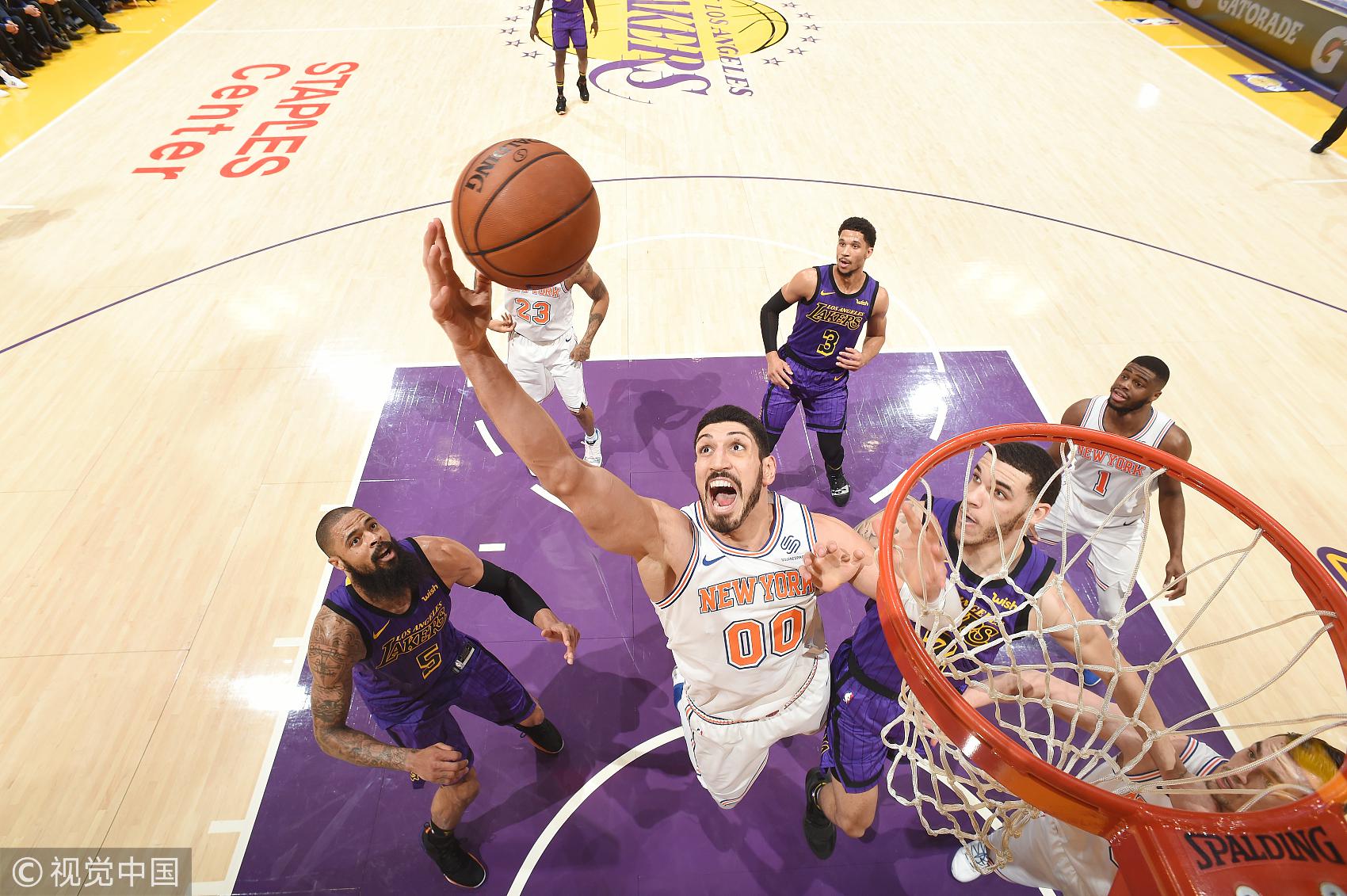 [常规赛]湖人112-119尼克斯