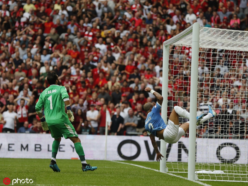 曼城神奇一幕 孙继海神作再现