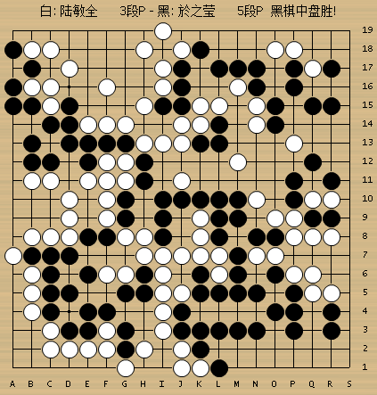 动图棋谱-柯洁激战胜李喆 於之莹胜陆敏全
