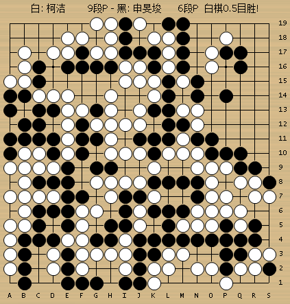 动图棋谱-柯洁胜申旻埈 朴廷桓胜李东勋_高清图集_新浪网