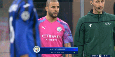 曼城铁卫客串门将!这一幕笑喷