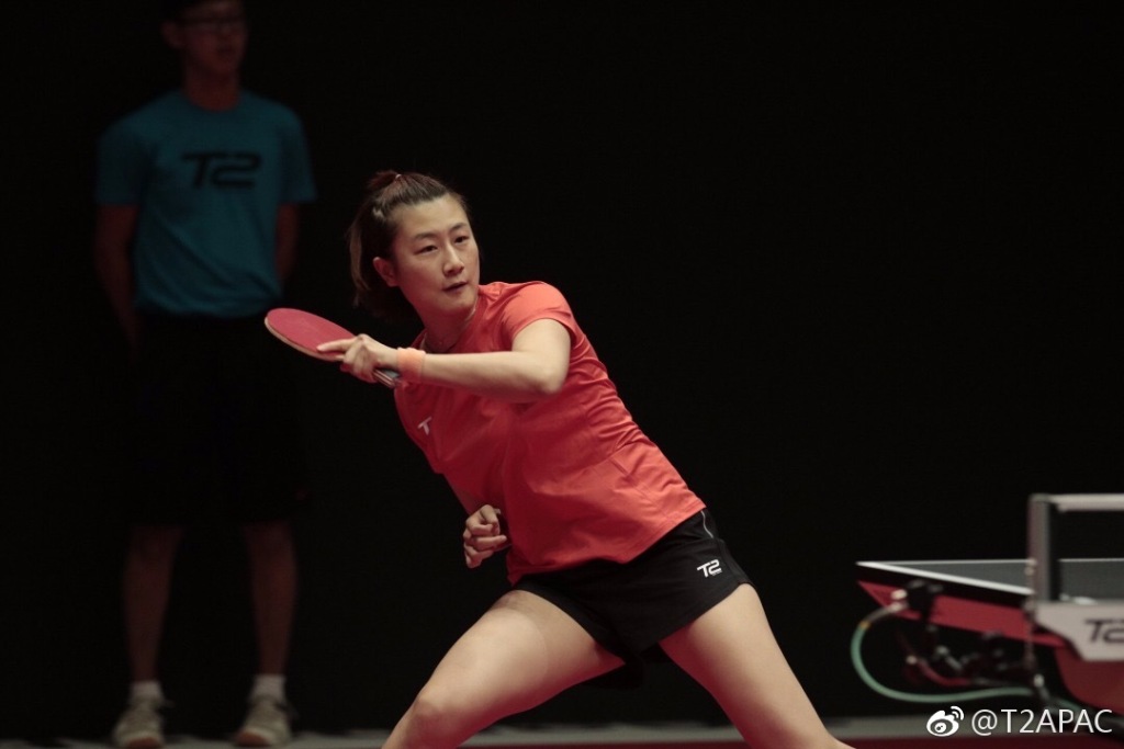 t2乒乓球亚太联赛丁宁2-2郑怡静