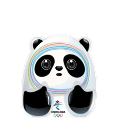 冰墩墩和雪容融新版表情包上线