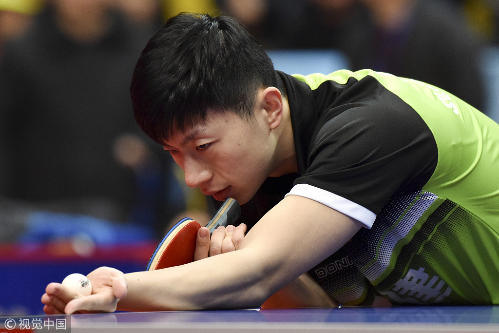 乒超第16轮马龙领衔出战