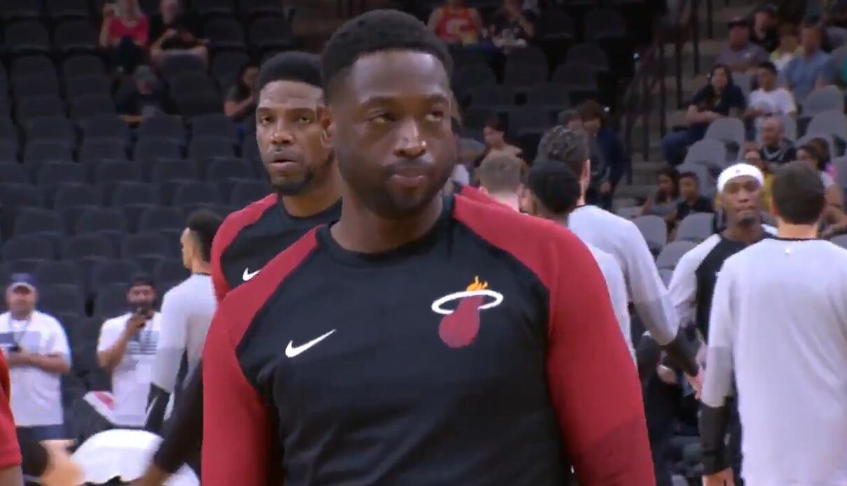 韦德最后一支舞拉开序幕