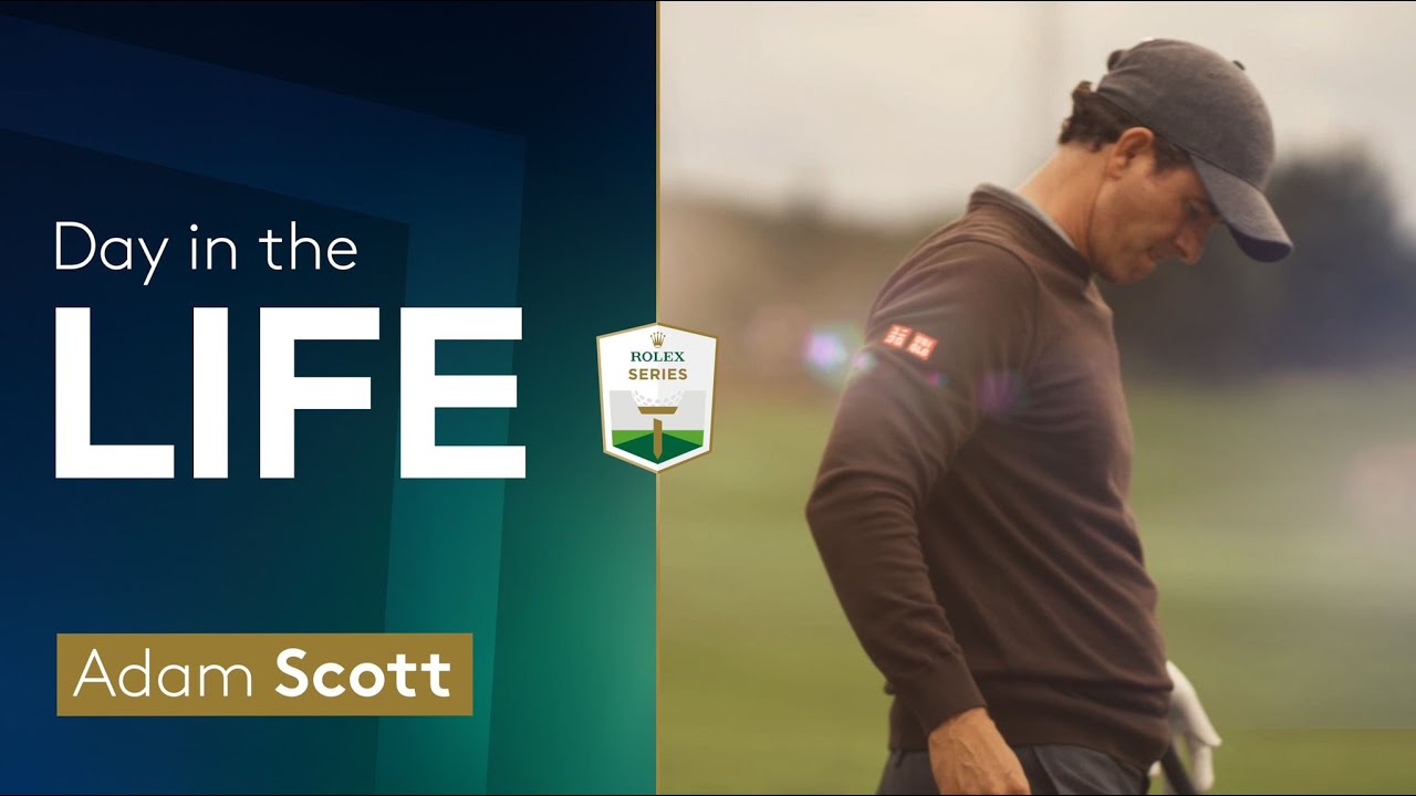 高尔夫男神斯科特的一天