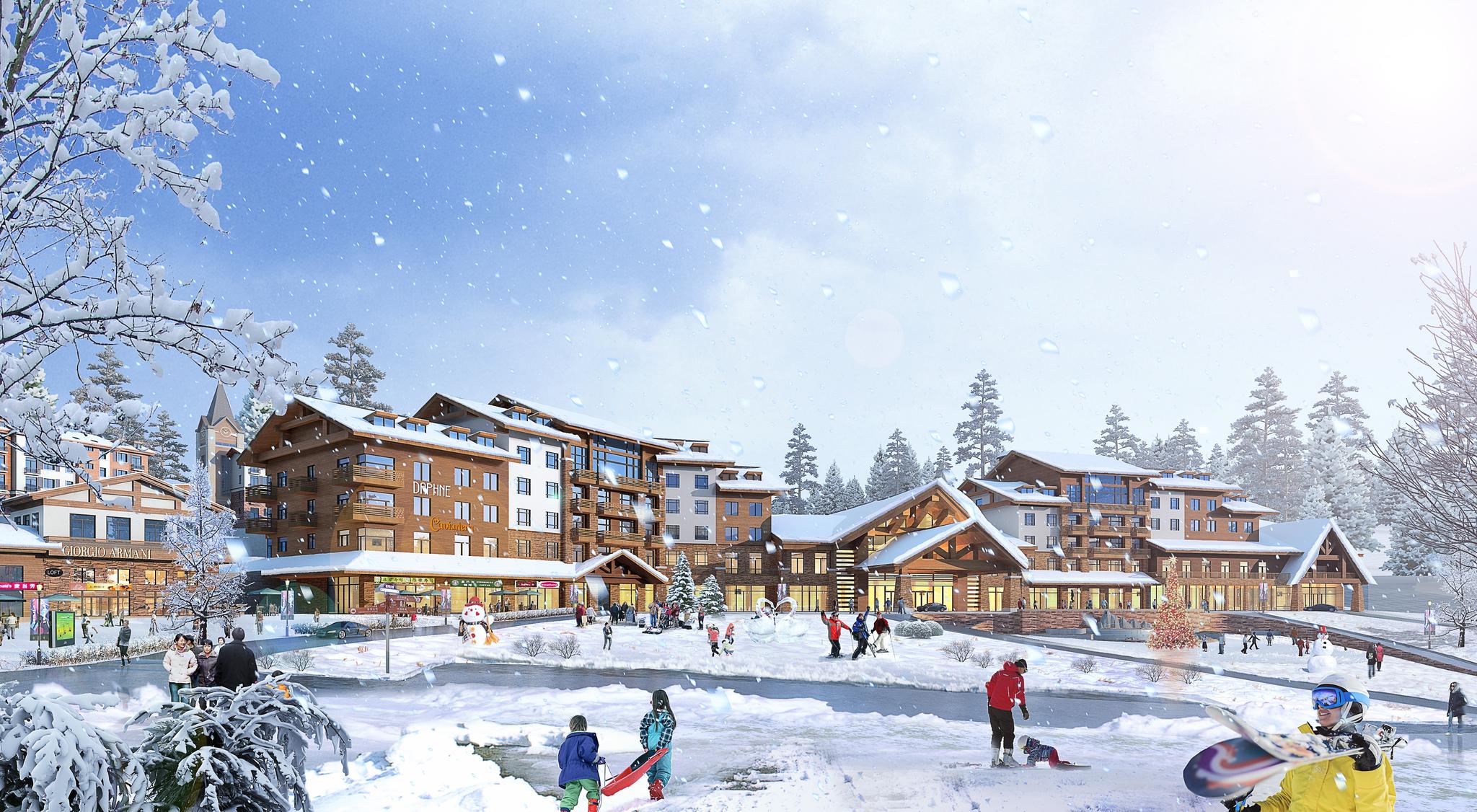 视频-探秘美林谷冰雪小镇 为运动员营造家的感觉