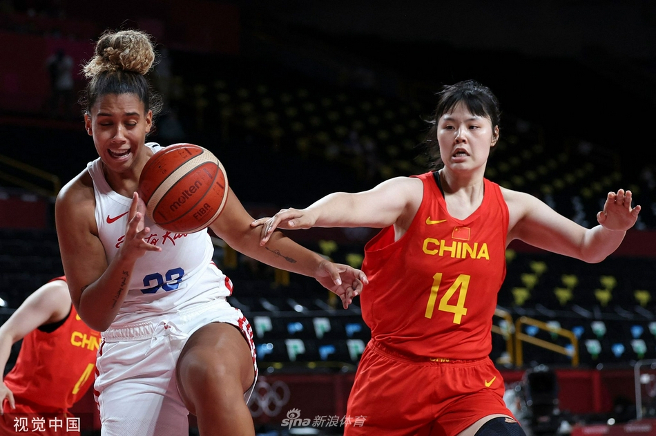 中国女篮97-55波多黎各 李月汝21分12篮板