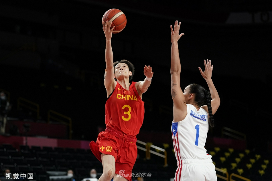 中国女篮97-55波多黎各 李月汝21分12篮板