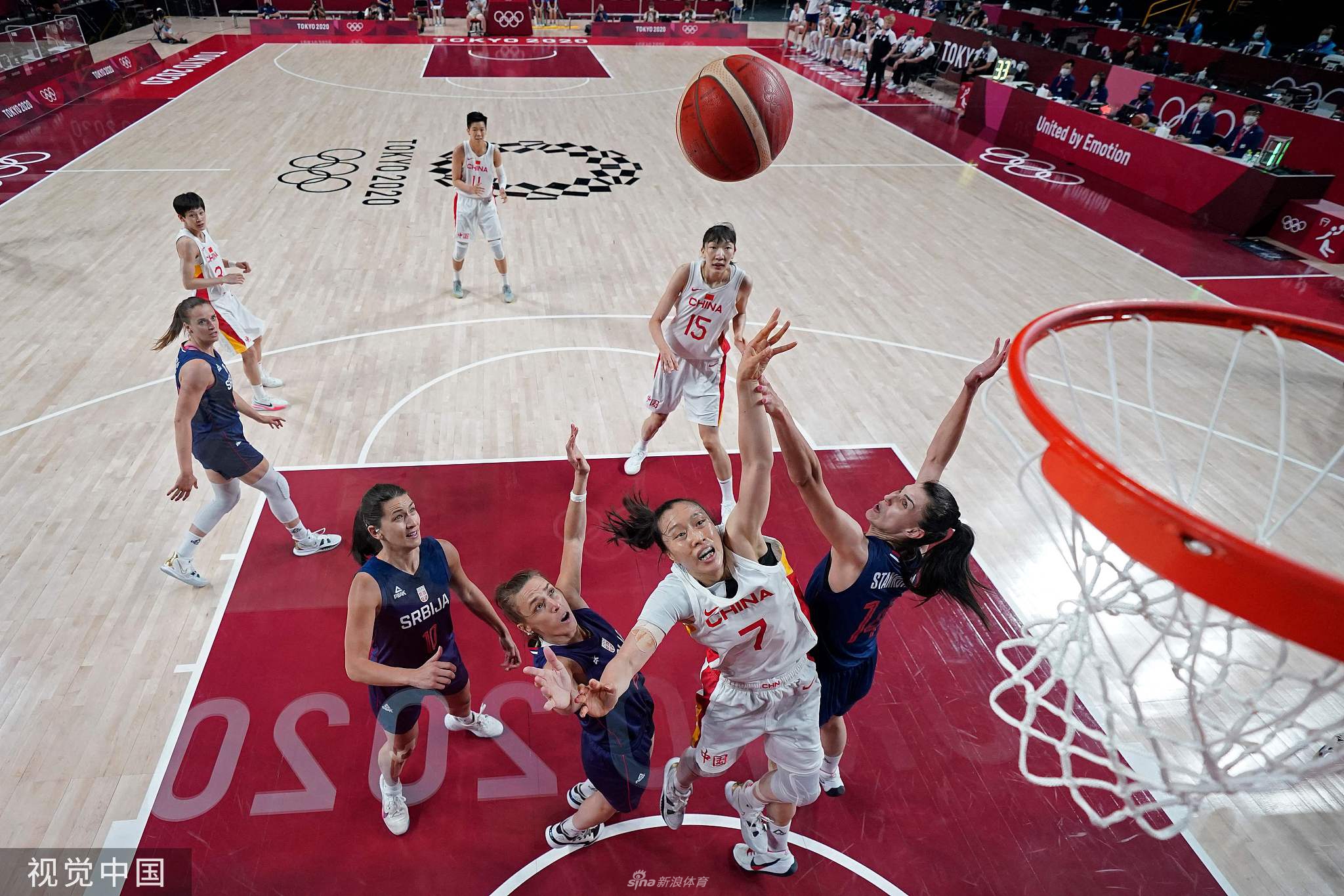中国女篮70-77塞尔维亚 止步八强