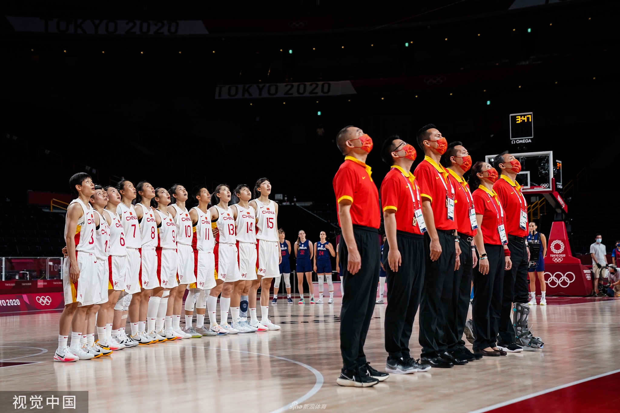 中国女篮70-77塞尔维亚 止步八强