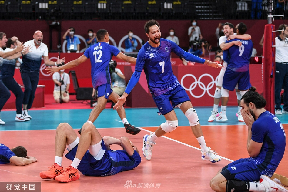 法国男排首夺奥运冠军