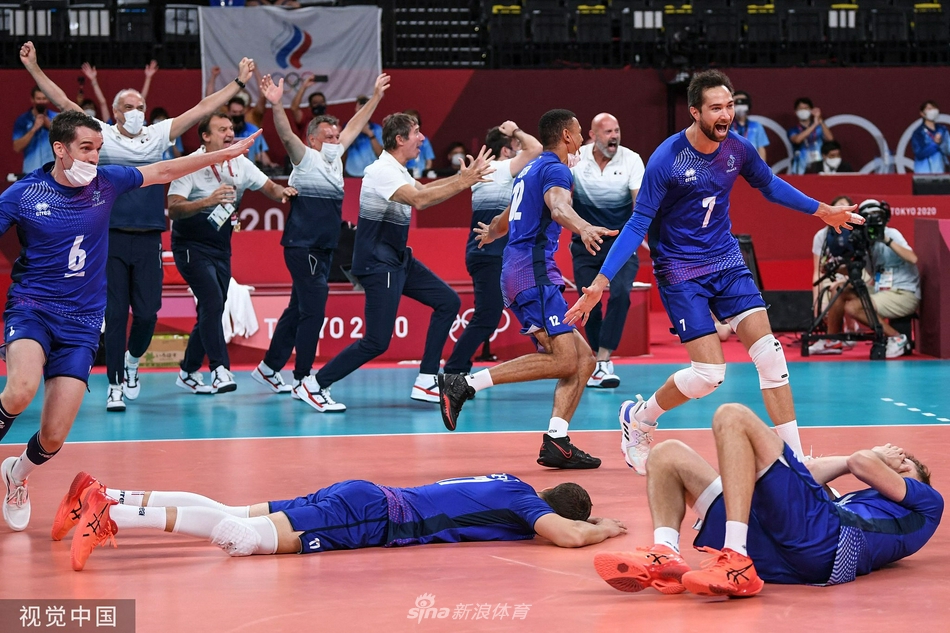 法国男排首夺奥运冠军