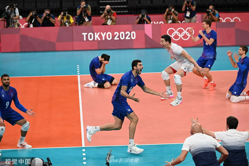 法国男排首夺奥运冠军