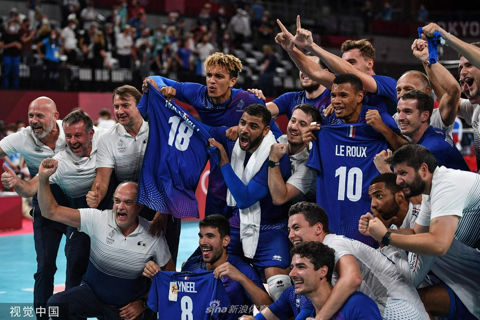 法国男排首夺奥运冠军
