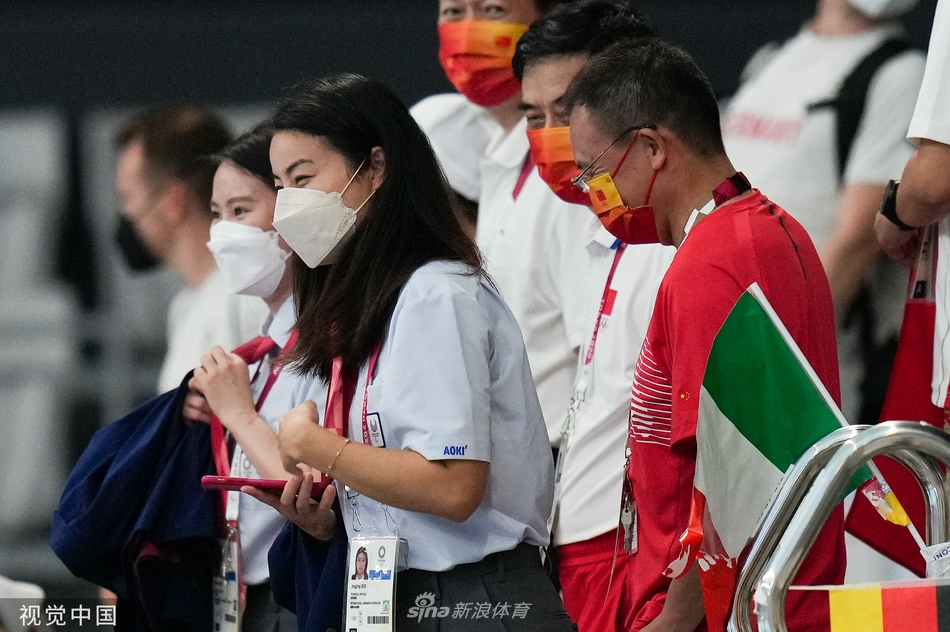郭晶晶亮相东京奥运会现场