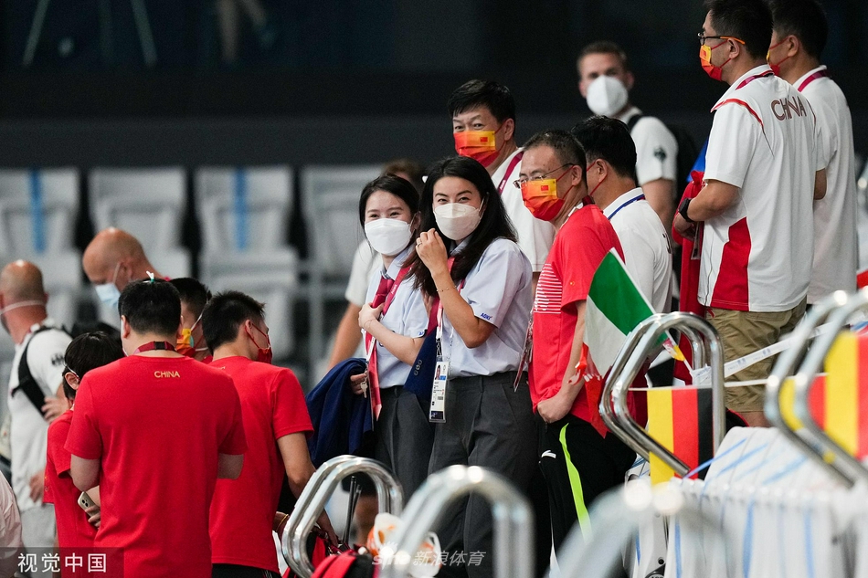 郭晶晶亮相东京奥运会现场