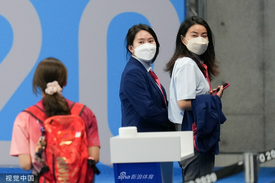 郭晶晶亮相东京奥运会现场