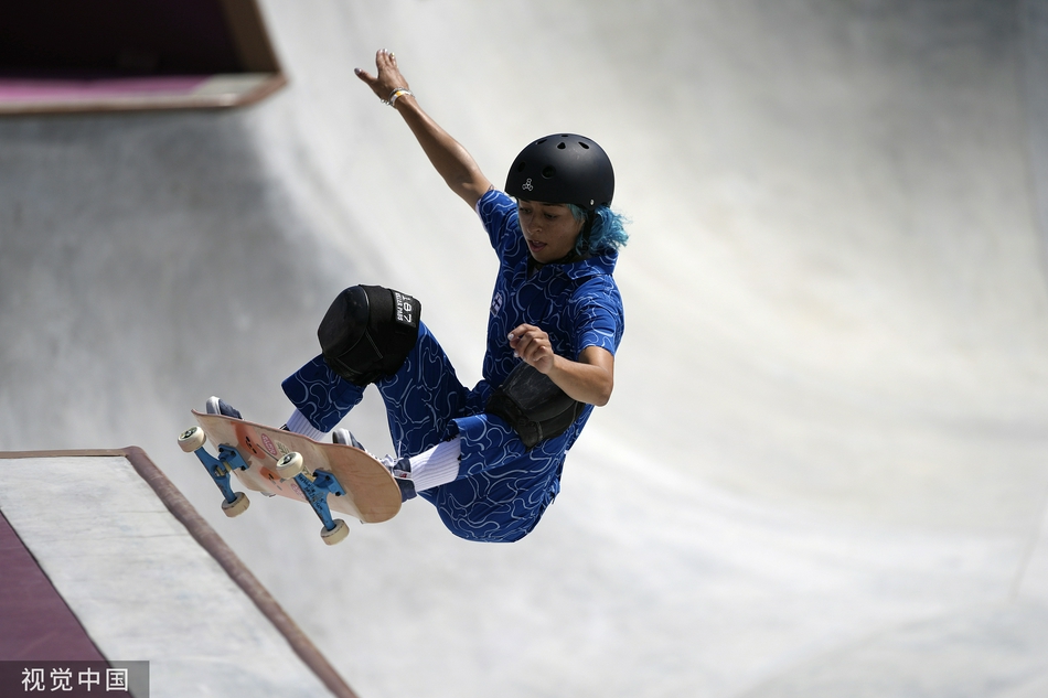 碗池赛场的“蓝精灵”