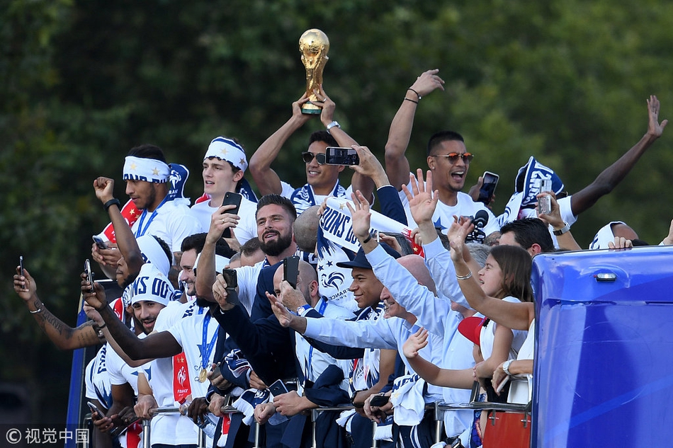 俄罗斯世界杯冠军队！