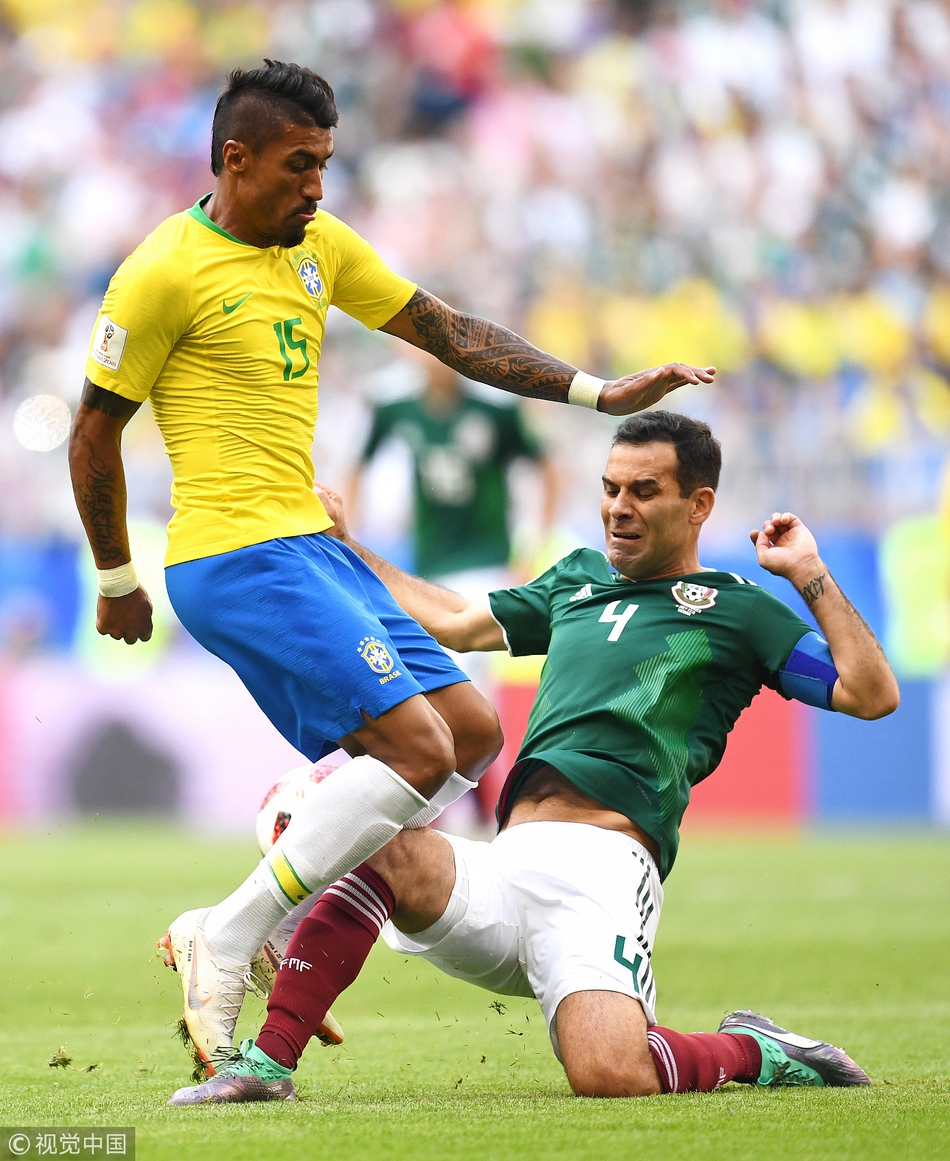 [1/8决赛]墨西哥0-2巴西_高清图集_新浪网