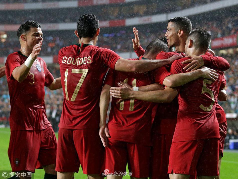 葡萄牙庆祝破门